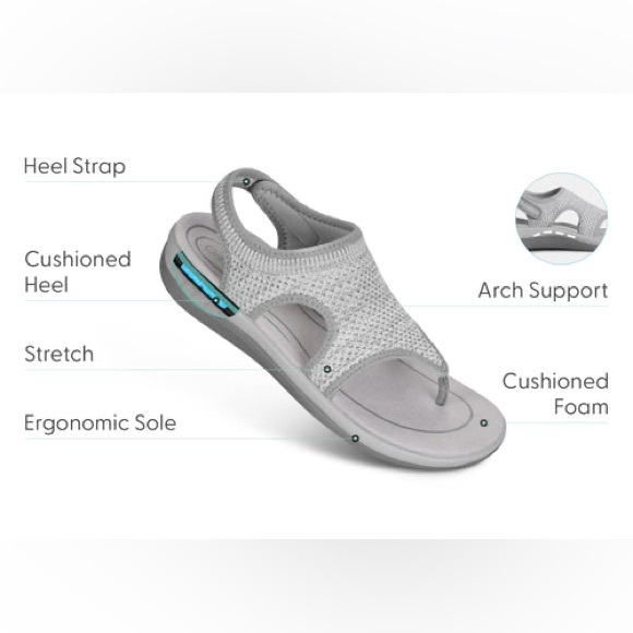 Unavailable Sandals Size 9
Gray planters fasciitis supportive - Picture 4 of 12